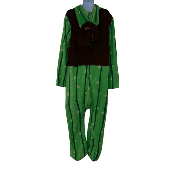 Briefly Stated Sheriff Unionsuit Mens 2XL Costume Pajamas PJs Halloween Green - Picture 4 of 9